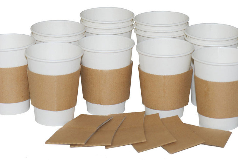 Takeaway Coffee Cup Clutch/Sleeves/Holders 8/10oz (500) - DiscountCoffee