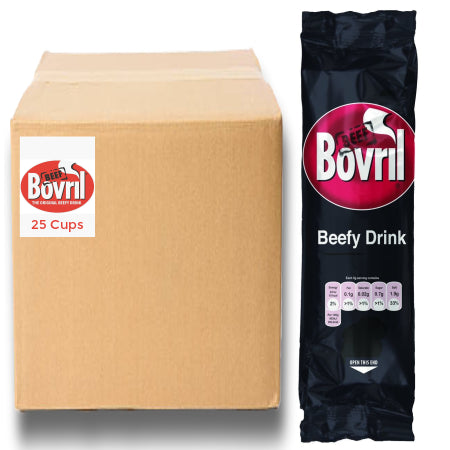Bovril Beefy Drink (12 x 25 Cups) | Discount Coffee