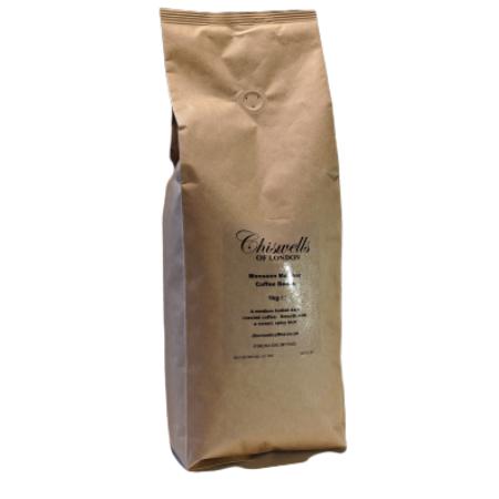 Monsoon Malabar Coffee Beans- from Chiswells of London (1kg) | Discount Coffee
