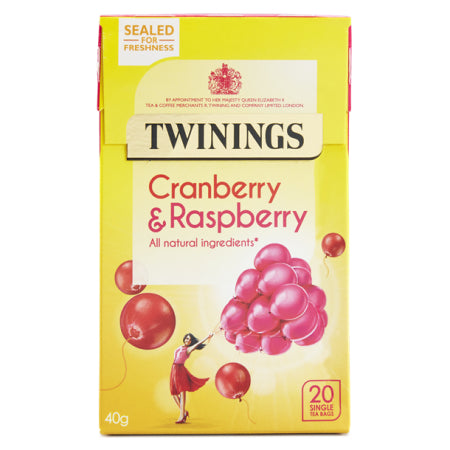Twinings Cranberry, Raspberry Infusions - DiscountCoffee