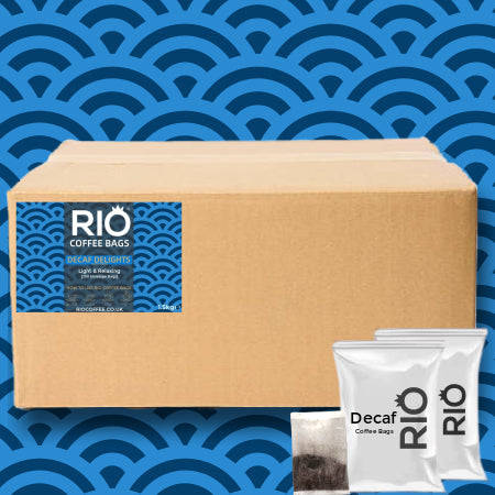 Rio Decaf Delight Coffee Bags - Bulk Buy (150) | Discount Coffee