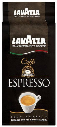 Lavazza Ground Coffee Caffe Espresso 100% Arabica (250g) - DiscountCoffee