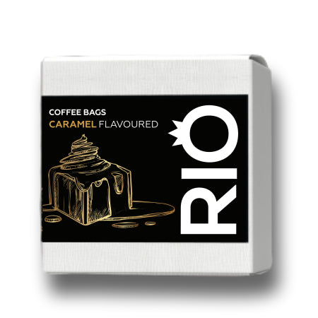 Rio Caramel Flavoured Coffee Bags (10) | Discount Coffee