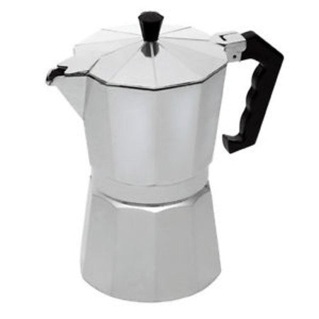 3 Cup Aluminium Stove Top Coffee Maker - DiscountCoffee
