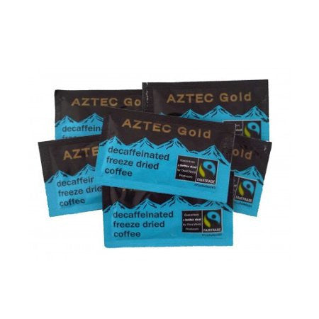 Aztec Gold Arabica Decaffeinated Fairtrade Coffee Sachets (250) - DiscountCoffee
