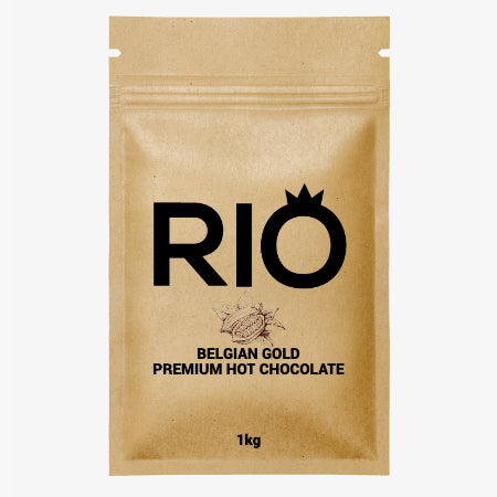 Rio Belgian Gold Premium Hot Chocolate (1kg) | Discount Coffee