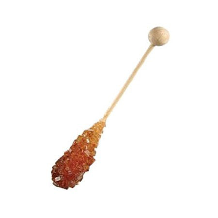 Crystal Sugar Swizzle Sticks (50 Brown) - DiscountCoffee