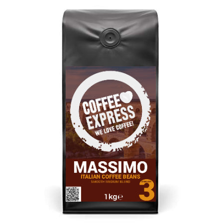 Coffee Express Massimo Italian Coffee Beans (1kg) | Discount Coffee