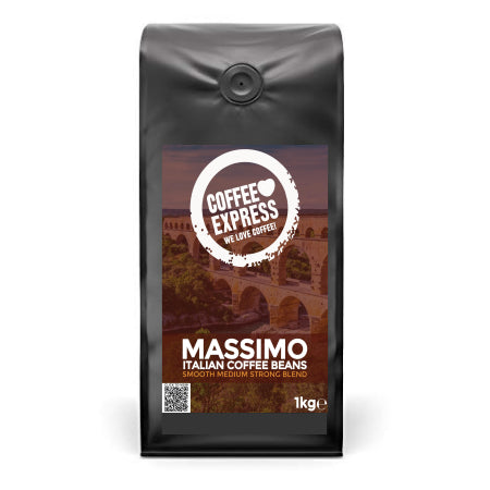 Coffee Express Massimo Italian Coffee Beans (4x1kg) | Discount Coffee 