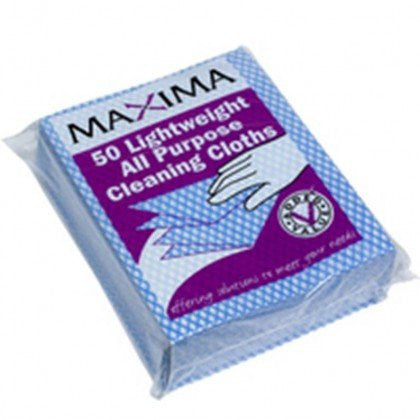 Maxima Cleaning Cloths (50) - DiscountCoffee