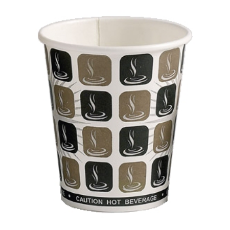 12oz Cafe Mocha Hot Drink Paper Cups (50)