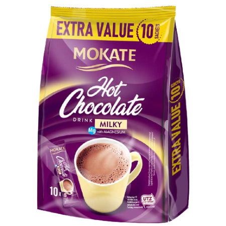 Mokate Instant Hot Chocolate Sachets (10)