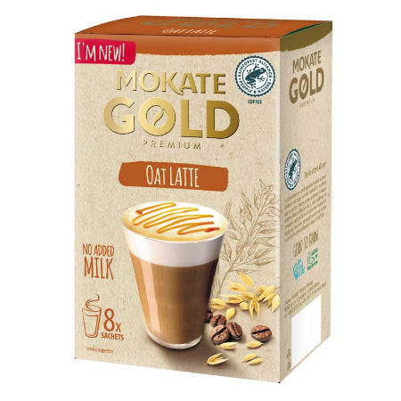 Mokate Gold Instant Vegan Oat Latte (8 Sachets)