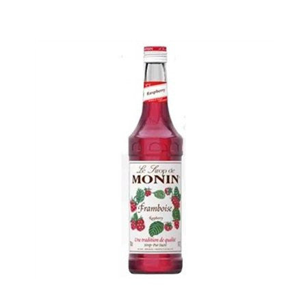Monin Raspberry Flavouring Syrup (700ml) - DiscountCoffee