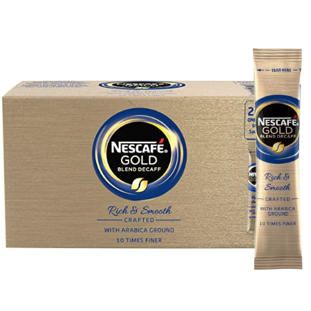 Nescafé Gold Blend Decaffeinated Coffee Sticks (200) | Discount Coffee