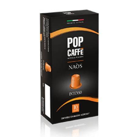 Pop Caffe Intenso Nespresso® Coffee Capsules (10) | Discount Coffee