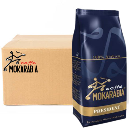 Mokarabia President 100% Arabica Coffee Beans (6 x 1kg) | Discount Coffee
