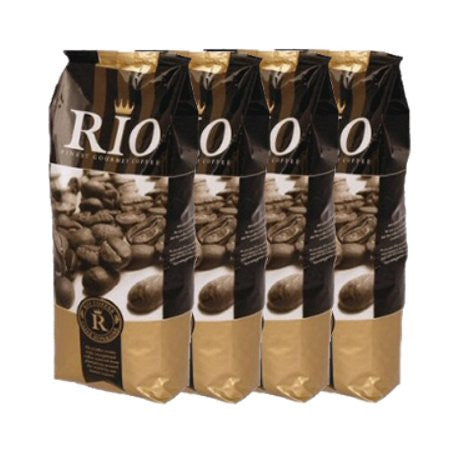 Rio Espresso Oro Coffee Beans (4x1kg) Buy 10, get one FREE - DiscountCoffee