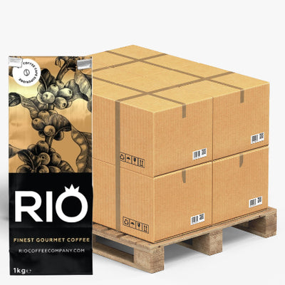 Rio Espresso Oro Barista Ground Coffee (50 Boxes - 200kg)