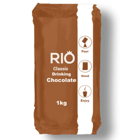 Rio Classic Vending Hot Chocolate powder 10 x 1kg | Discount Coffee