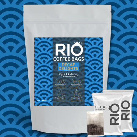 Rio Decaf Delight Coffee Bags - (10 Bags) | Discount Coffee