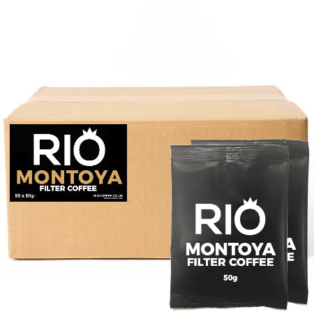 Rio Montoya Ground Filter Coffee (50x50g sachets)