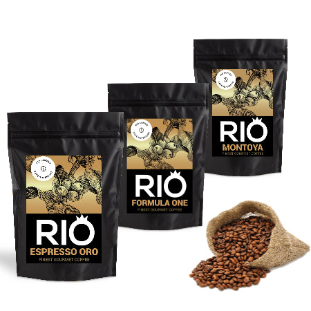 Rio Coffee Variety Pack (3 x 200g) | Discount Coffee