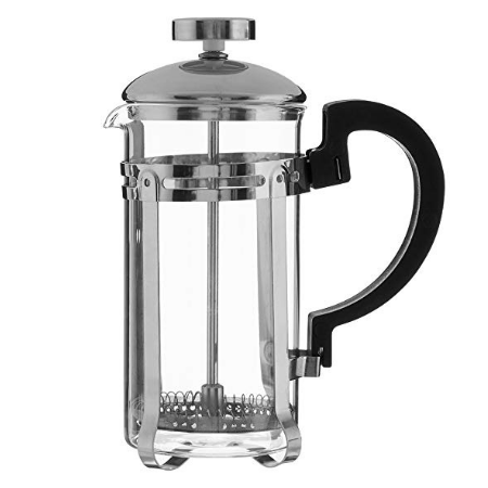 Glass & Brushed Stainless Steel Cafetiere (2 Cup)