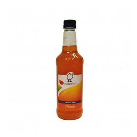 Sweetbird Peach Flavouring Syrup (1 Litre) - DiscountCoffee