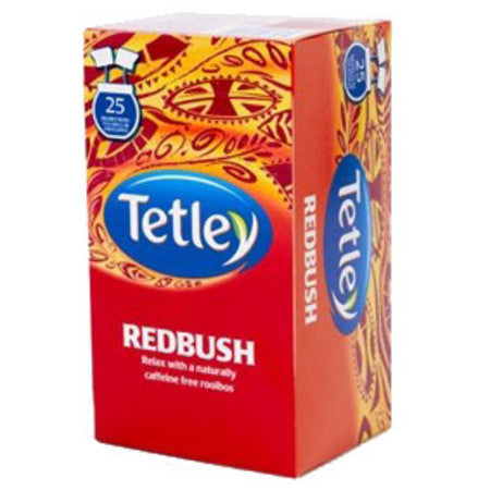Tetley Redbush Tea (25 bags) - DiscountCoffee