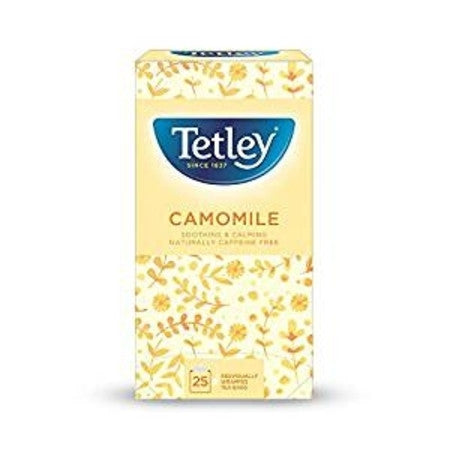 Tetley Camomile Herbal Infusion (25 bags) - DiscountCoffee