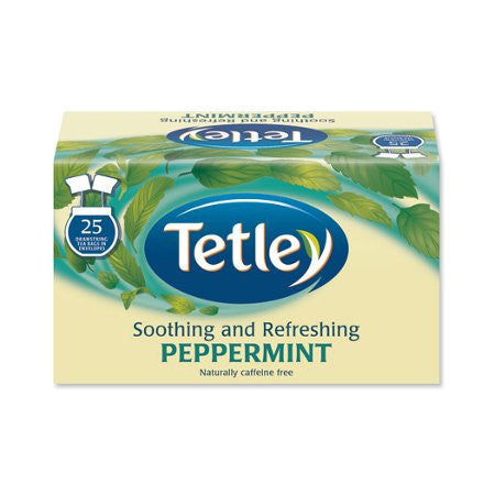 Tetley Peppermint Punch Herbal Infusion (25 bags) - DiscountCoffee