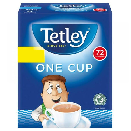 Tetley One-Cup Teabags (72)