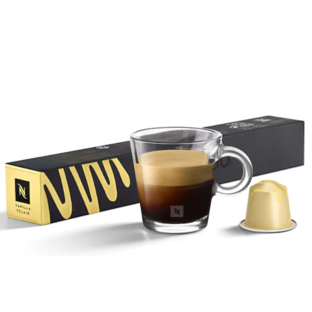 Nespresso Vanilla Eclair Coffee Capsules (10)  | Discount Coffee