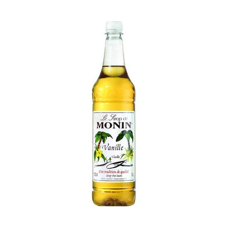 Monin Vanilla Flavouring Syrup (1 Litre) - DiscountCoffee