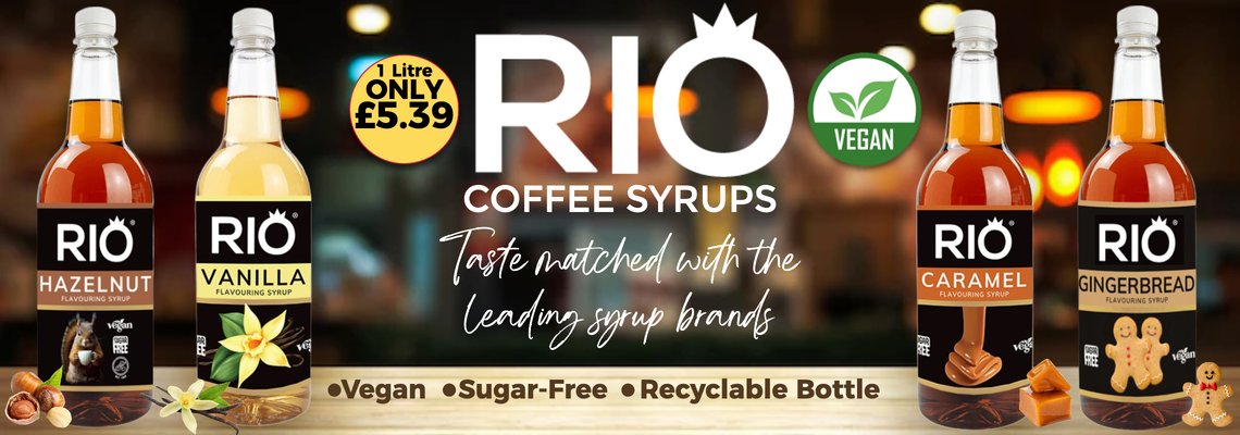 Rio Syrups Range | Discount Coffee
