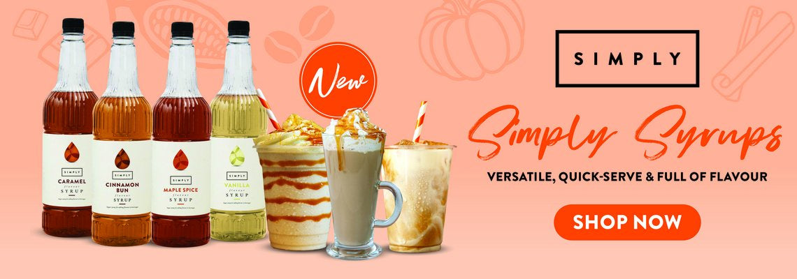 Brand New Simply Syrup Range -  Discount Coffee