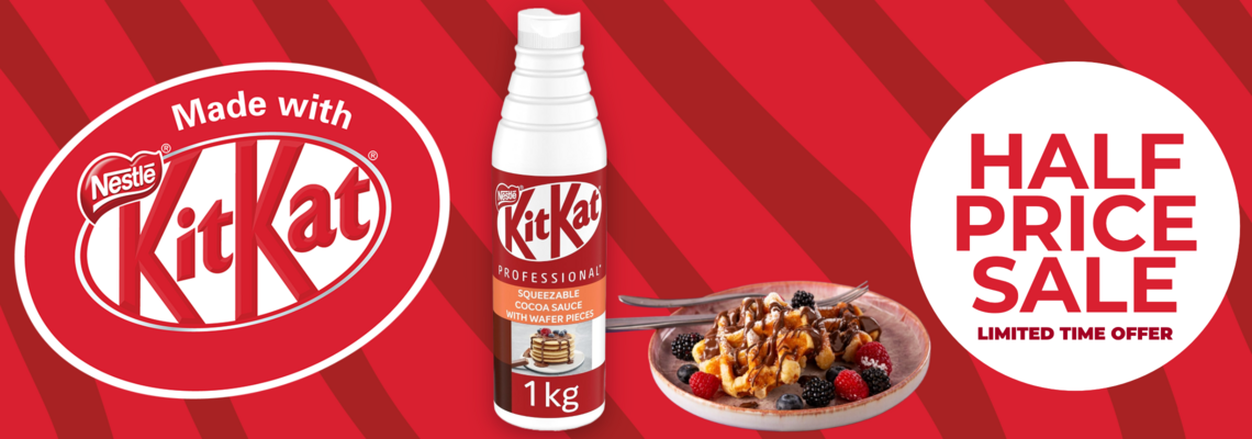 Amazing KitKat Chocolate Sauce | Discount Coffee