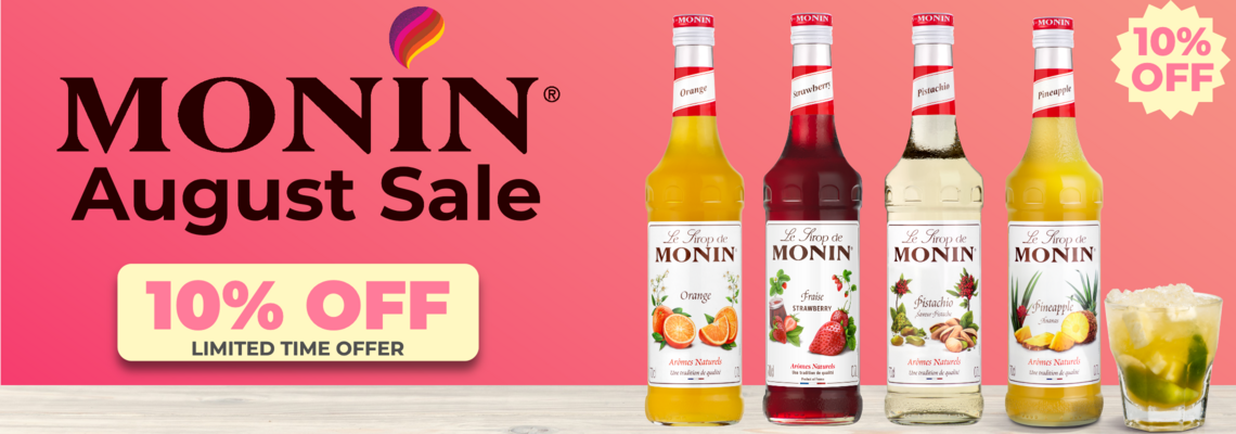 Monin Spring Sale | Discount Coffee